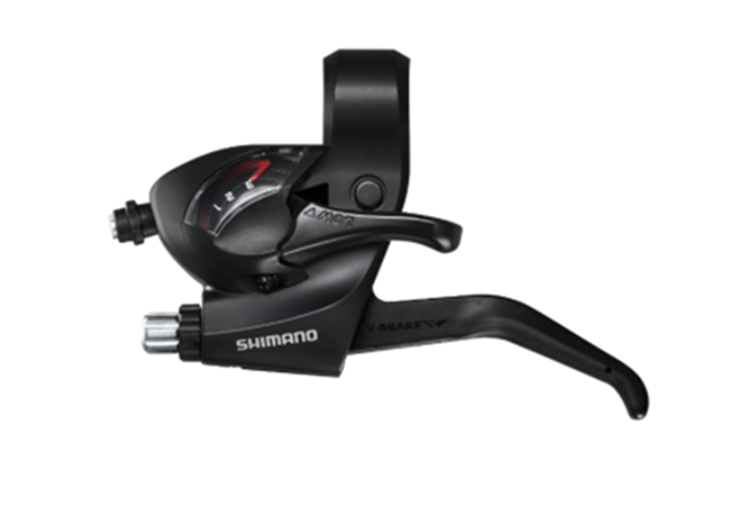 MANDO SHIMANO DOBLE DESVIADOR C/MANETA 3V EF41